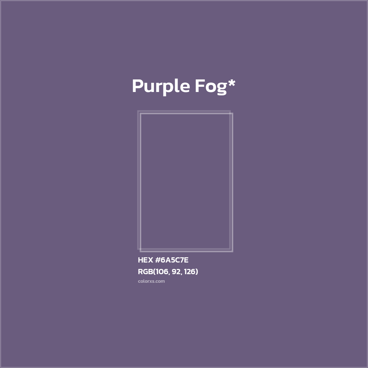 HEX #6A5C7E Color Name, Color Code, Palettes, Similar Paints, Images