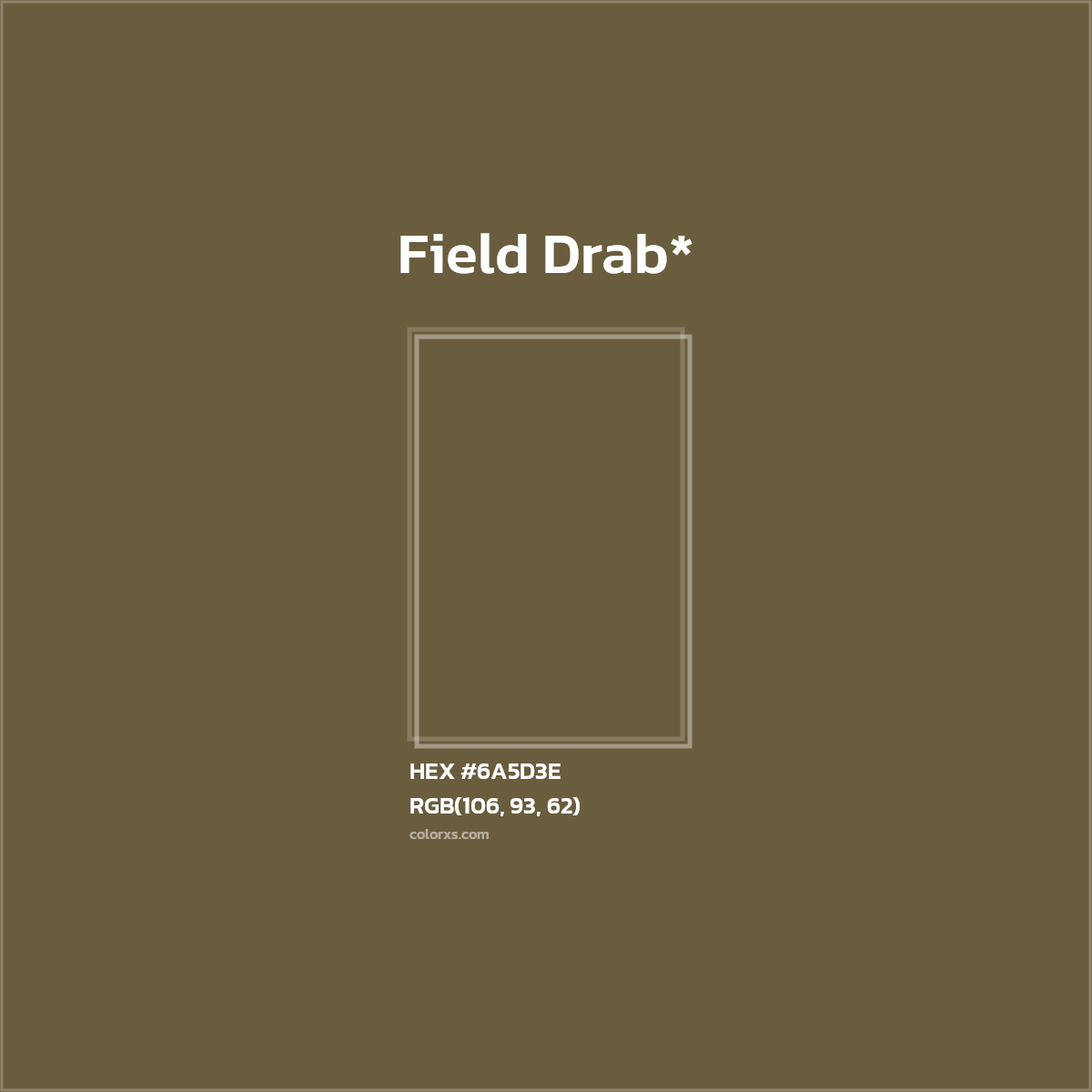 HEX #6A5D3E Color Name, Color Code, Palettes, Similar Paints, Images