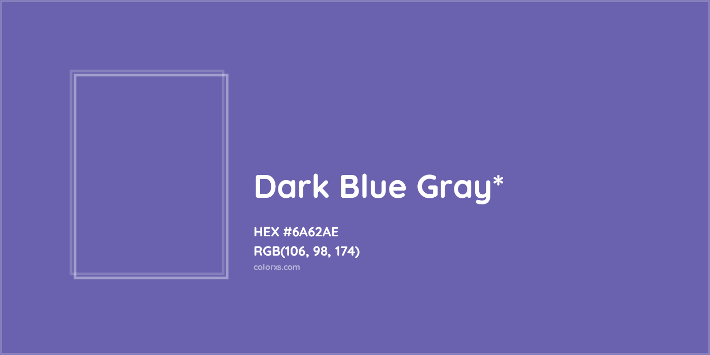 HEX #6A62AE Color Name, Color Code, Palettes, Similar Paints, Images