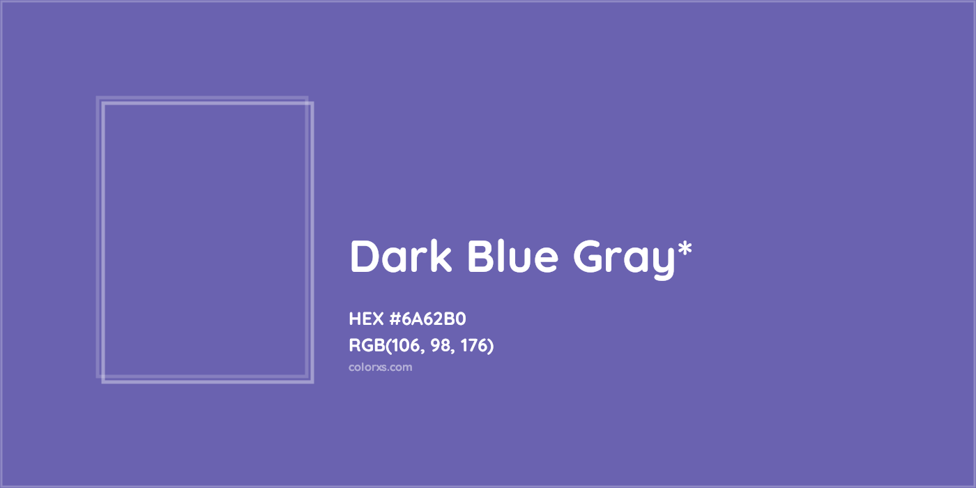 HEX #6A62B0 Color Name, Color Code, Palettes, Similar Paints, Images