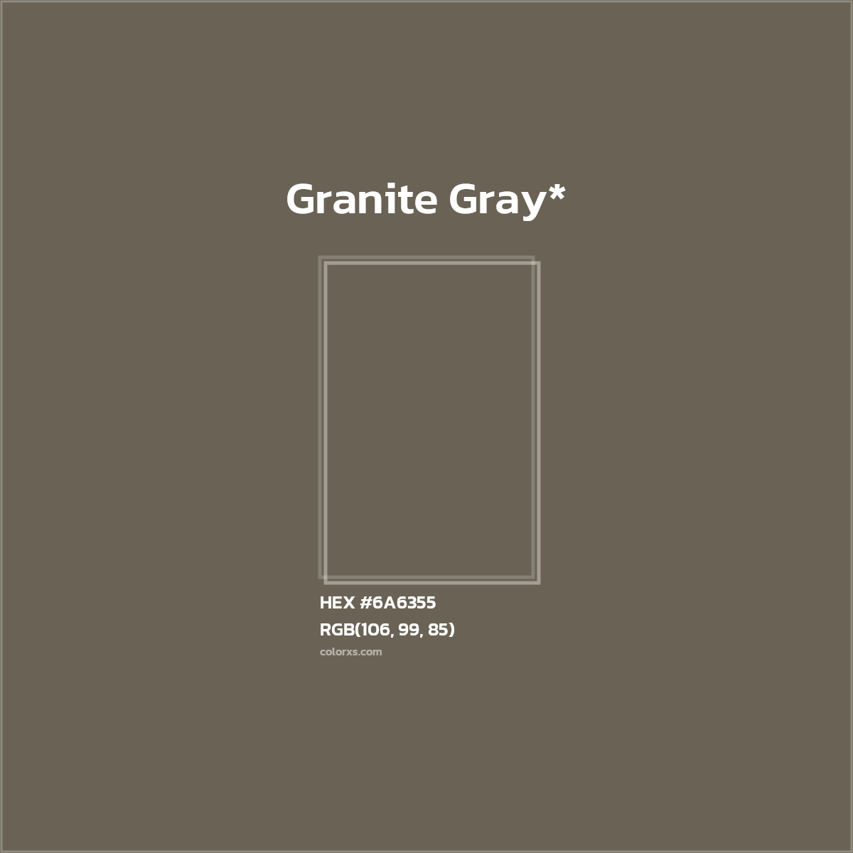 HEX #6A6355 Color Name, Color Code, Palettes, Similar Paints, Images