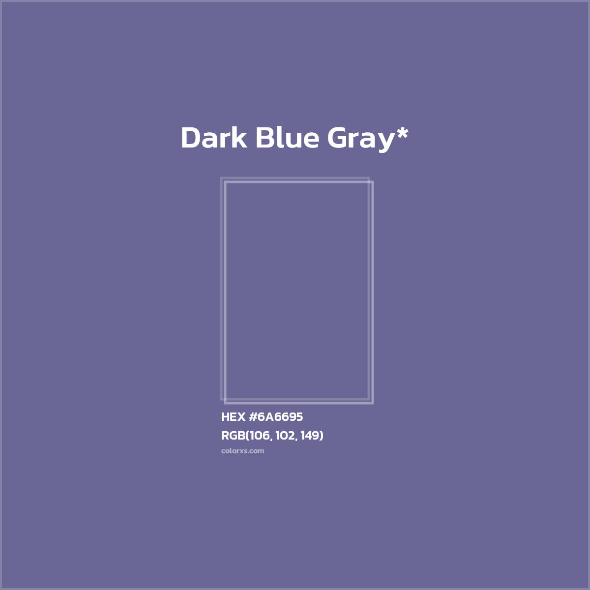 HEX #6A6695 Color Name, Color Code, Palettes, Similar Paints, Images