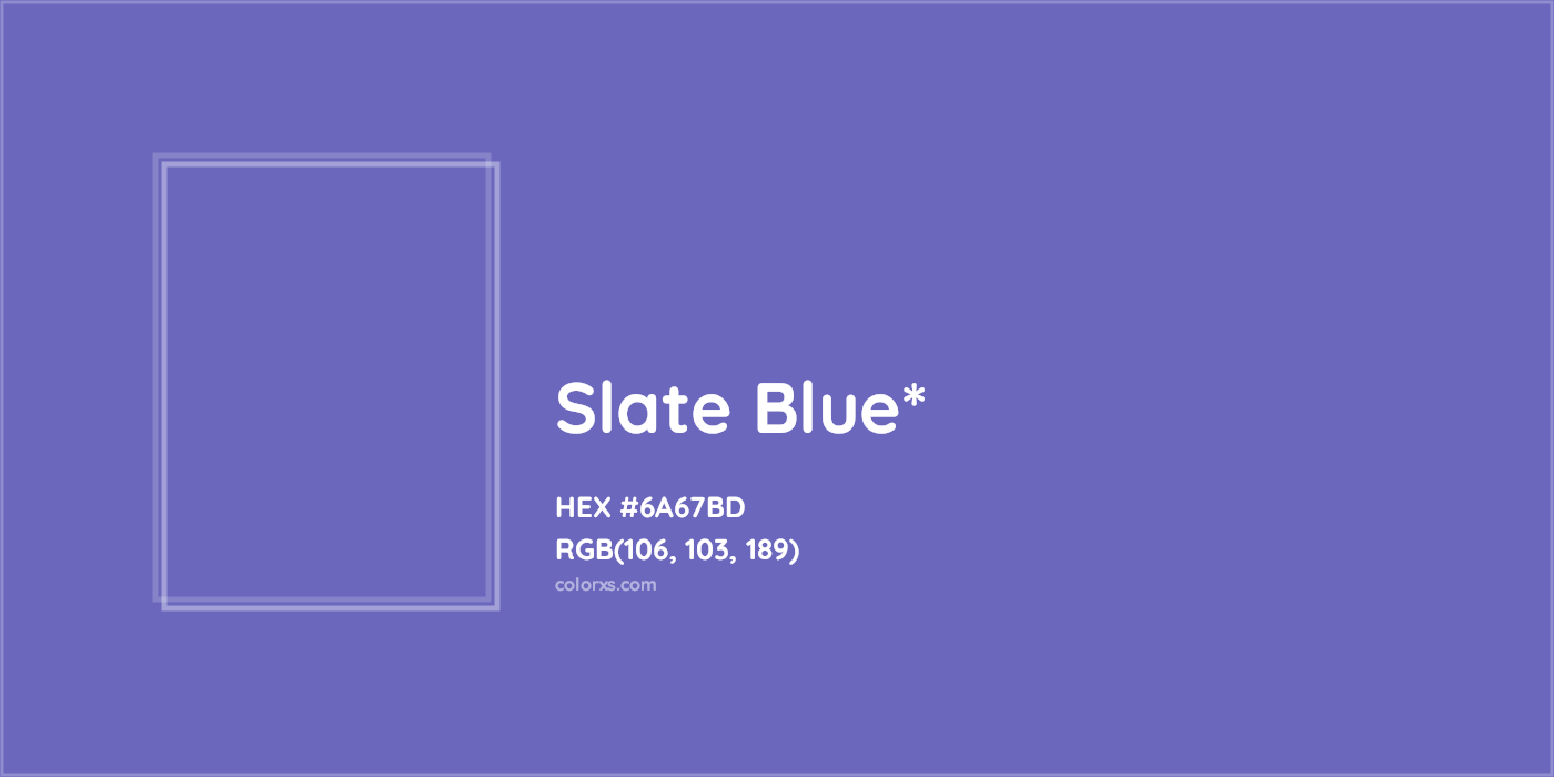 HEX #6A67BD Color Name, Color Code, Palettes, Similar Paints, Images
