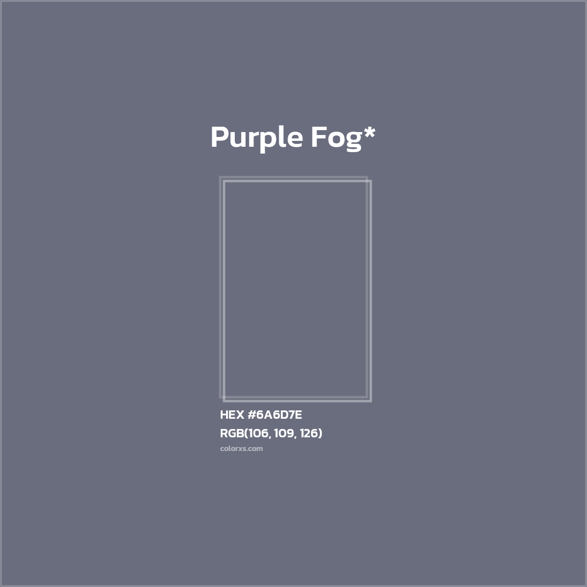 HEX #6A6D7E Color Name, Color Code, Palettes, Similar Paints, Images