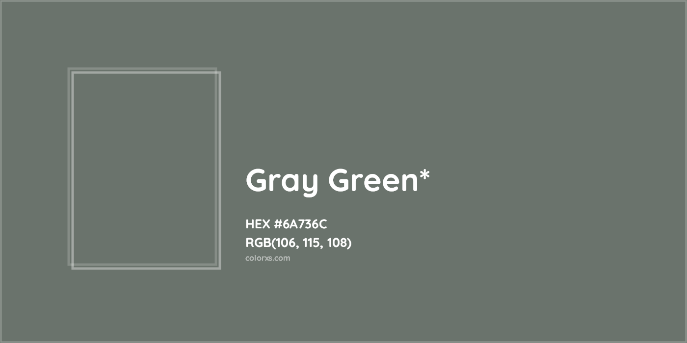 HEX #6A736C Color Name, Color Code, Palettes, Similar Paints, Images