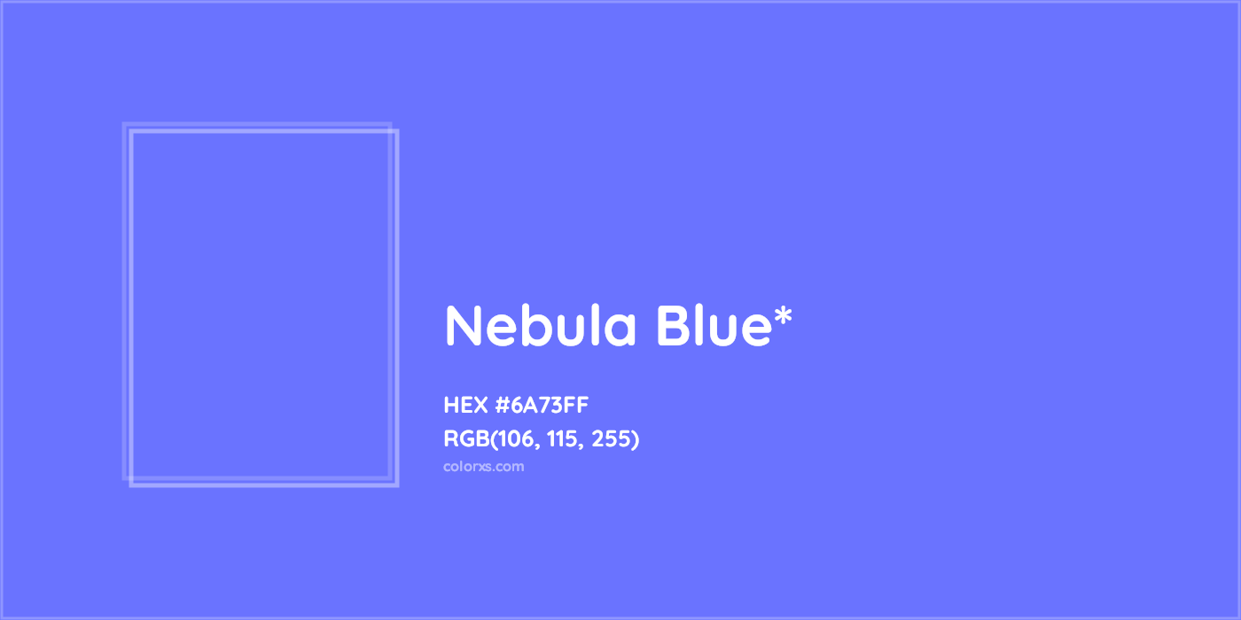 HEX #6A73FF Color Name, Color Code, Palettes, Similar Paints, Images