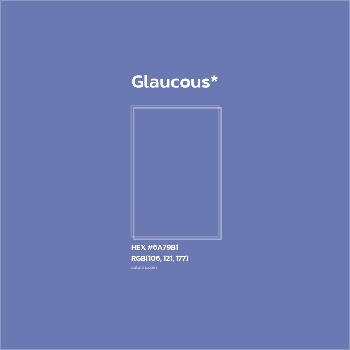 HEX #6A79B1 Color Name, Color Code, Palettes, Similar Paints, Images