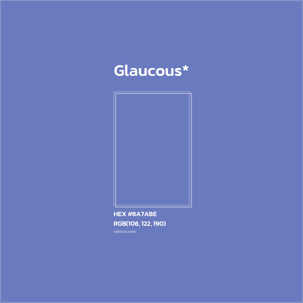 HEX #6A7ABE Color Name, Color Code, Palettes, Similar Paints, Images