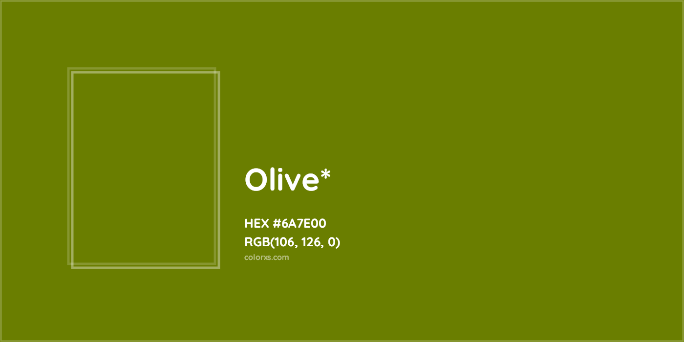 HEX #6A7E00 Color Name, Color Code, Palettes, Similar Paints, Images