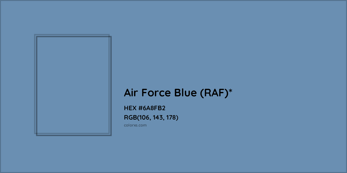 HEX #6A8FB2 Color Name, Color Code, Palettes, Similar Paints, Images