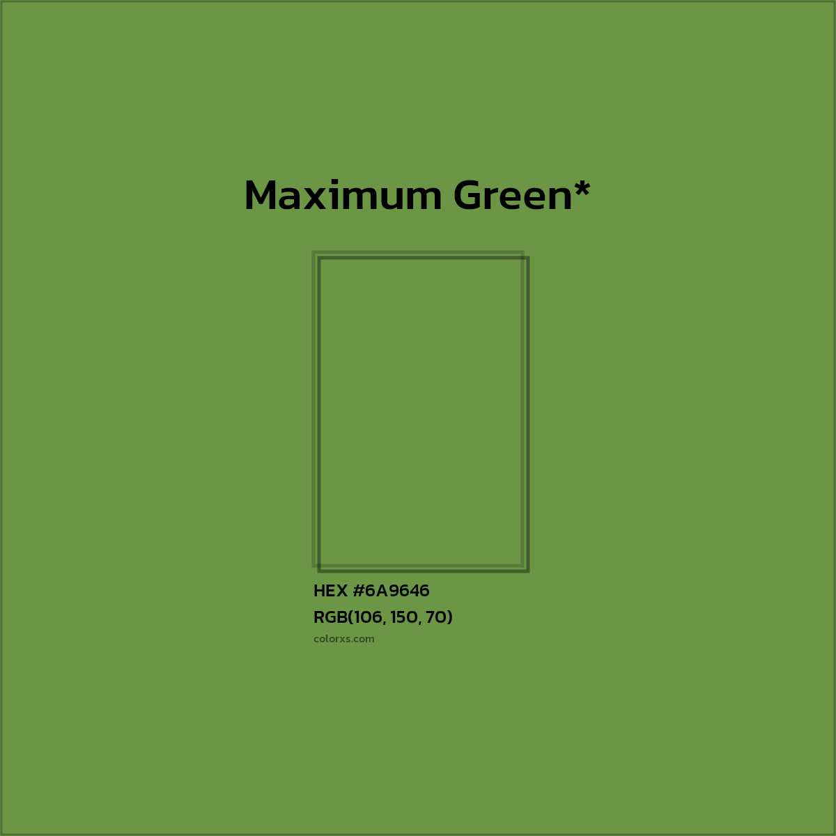 HEX #6A9646 Color Name, Color Code, Palettes, Similar Paints, Images