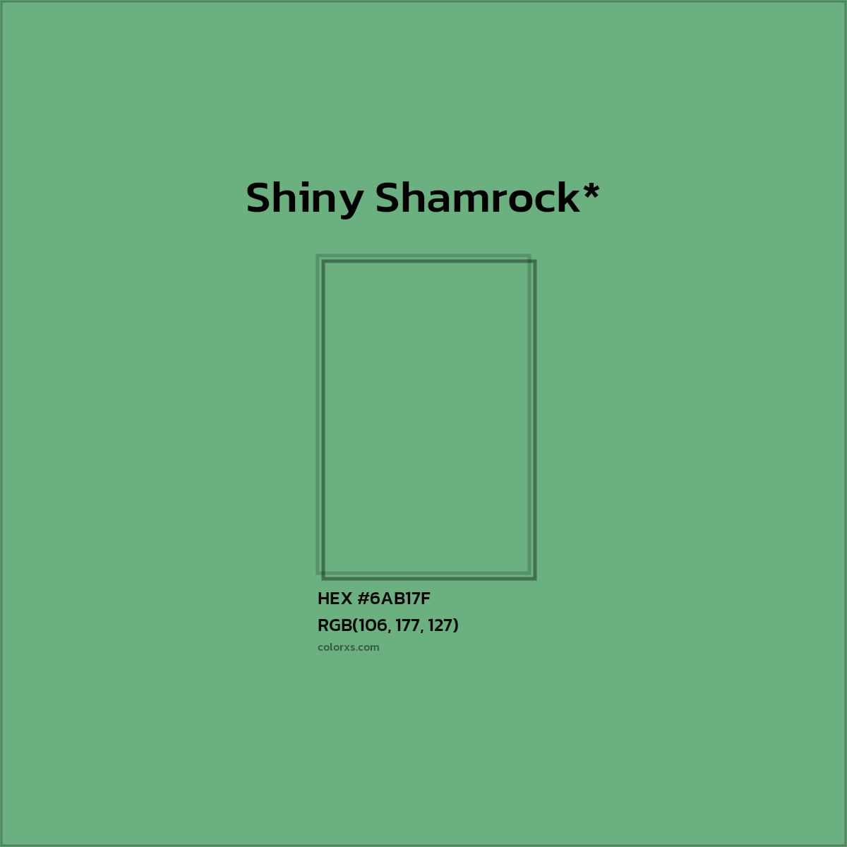 HEX #6AB17F Color Name, Color Code, Palettes, Similar Paints, Images