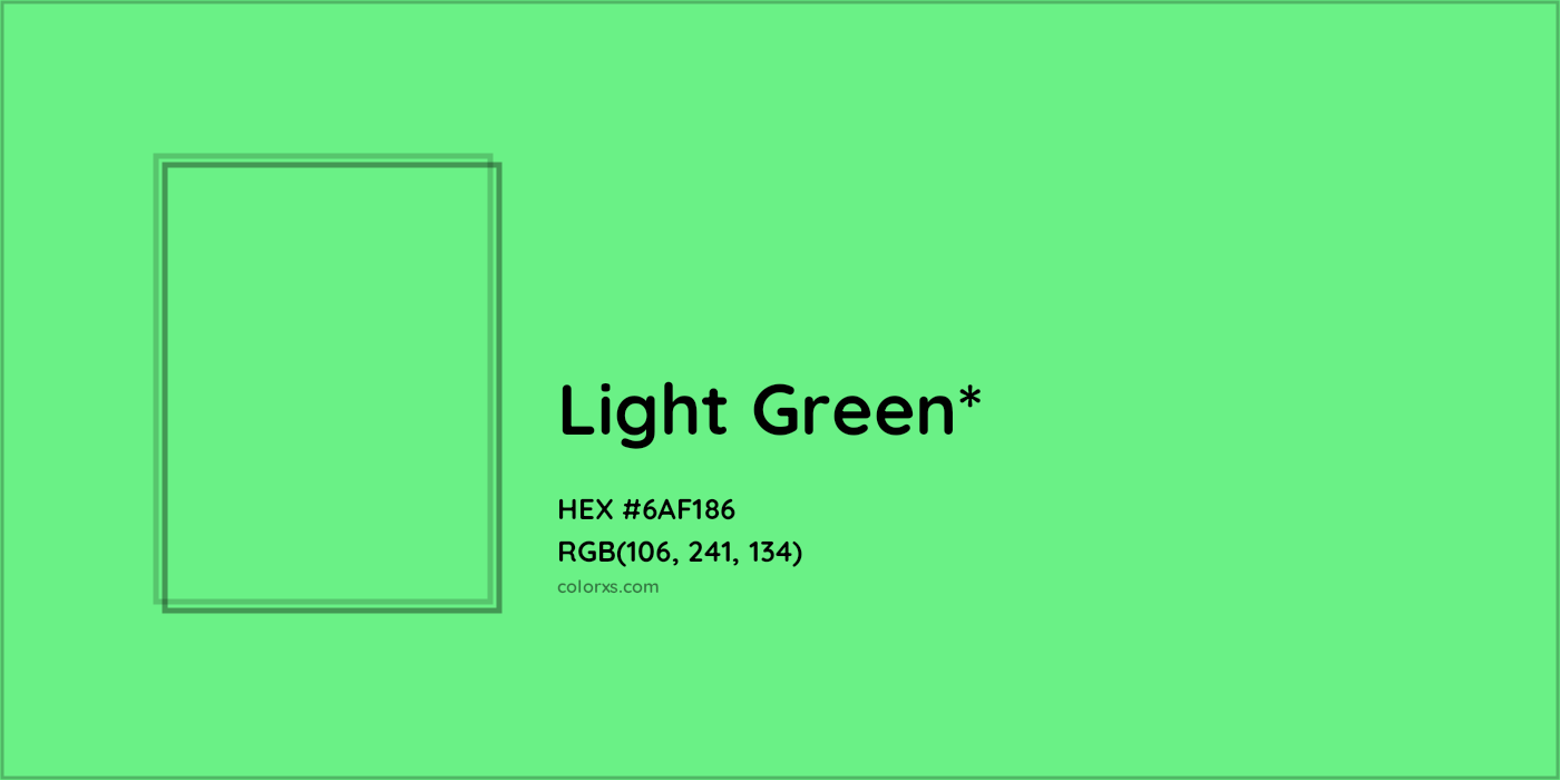 HEX #6AF186 Color Name, Color Code, Palettes, Similar Paints, Images