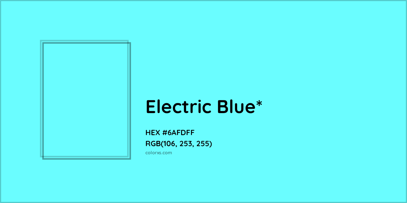 HEX #6AFDFF Color Name, Color Code, Palettes, Similar Paints, Images