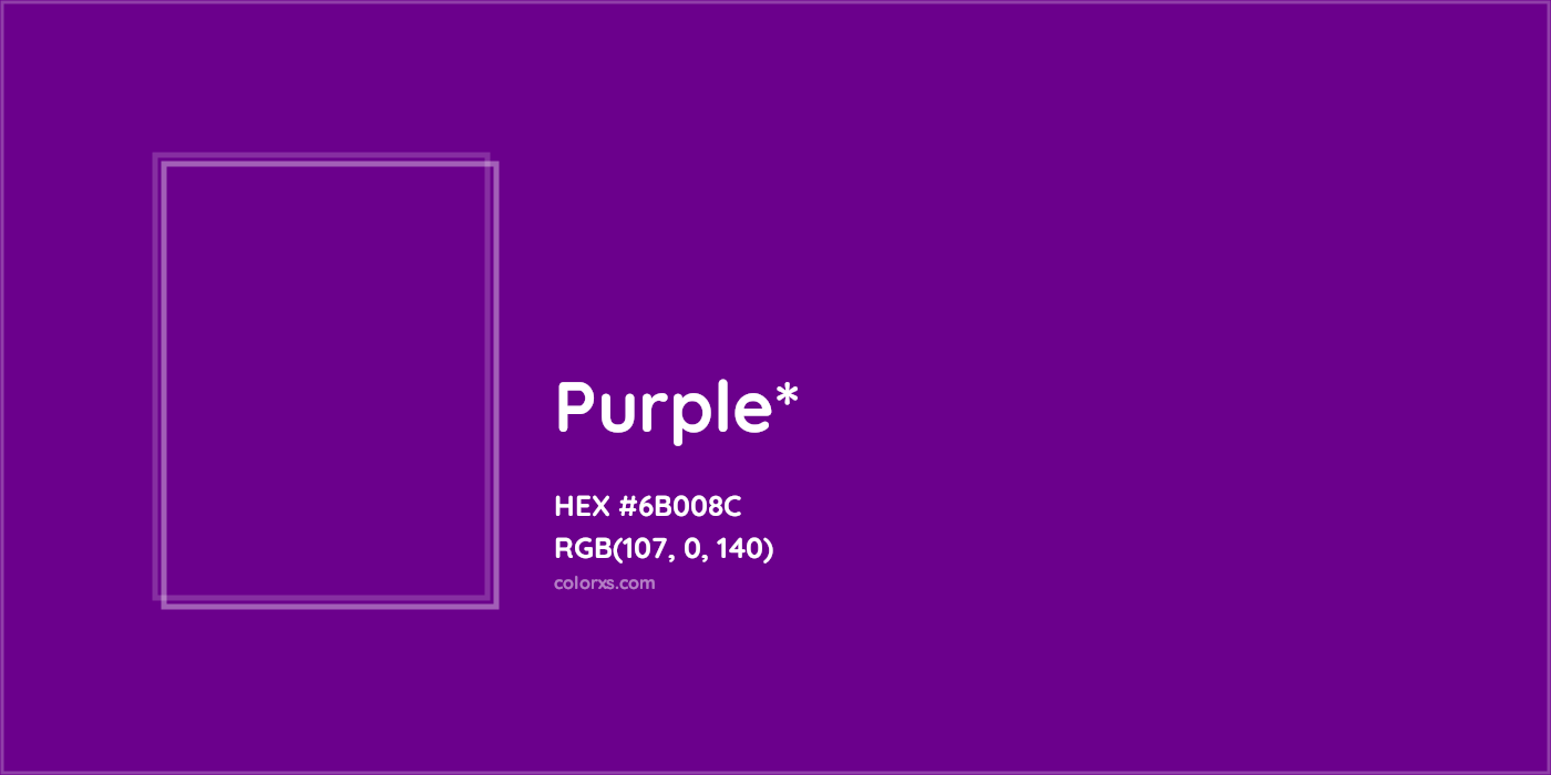 HEX #6B008C Color Name, Color Code, Palettes, Similar Paints, Images
