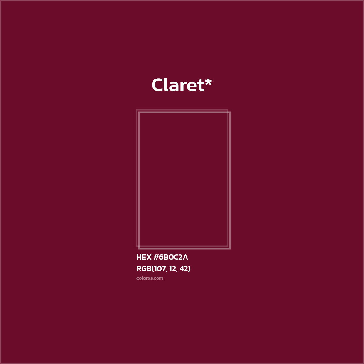 HEX #6B0C2A Color Name, Color Code, Palettes, Similar Paints, Images