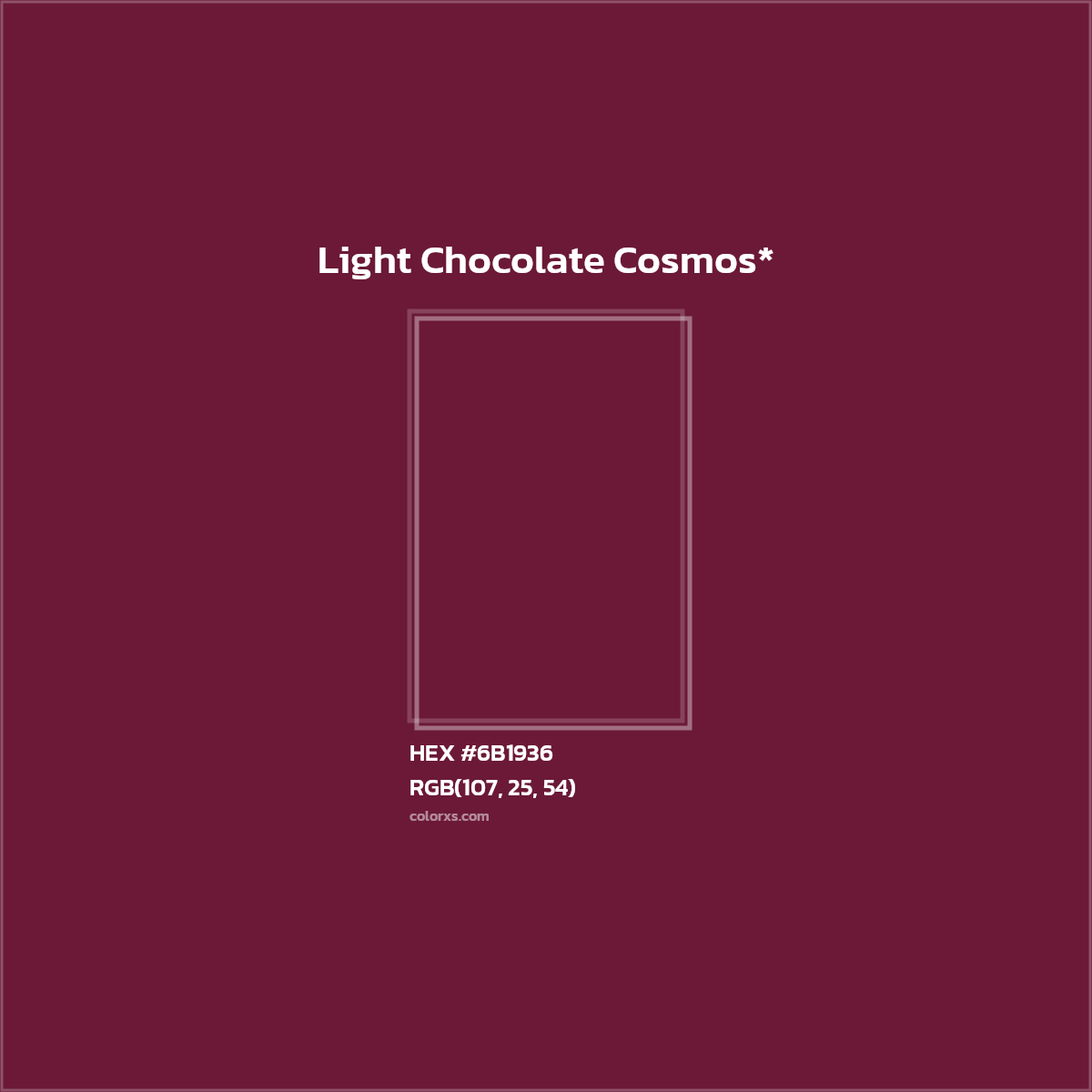 HEX #6B1936 Color Name, Color Code, Palettes, Similar Paints, Images