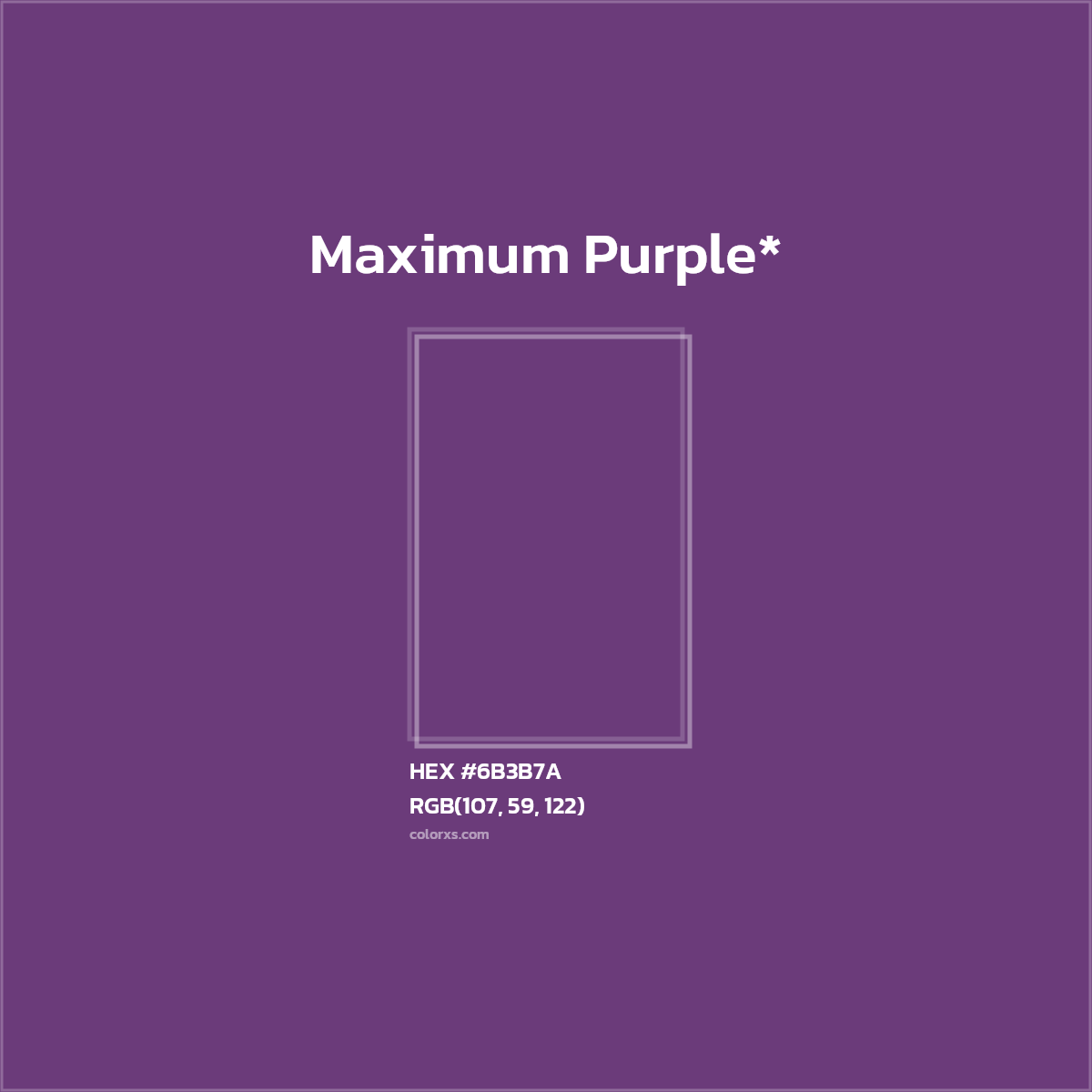 HEX #6B3B7A Color Name, Color Code, Palettes, Similar Paints, Images