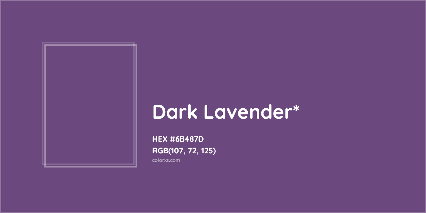 HEX #6B487D Color Name, Color Code, Palettes, Similar Paints, Images