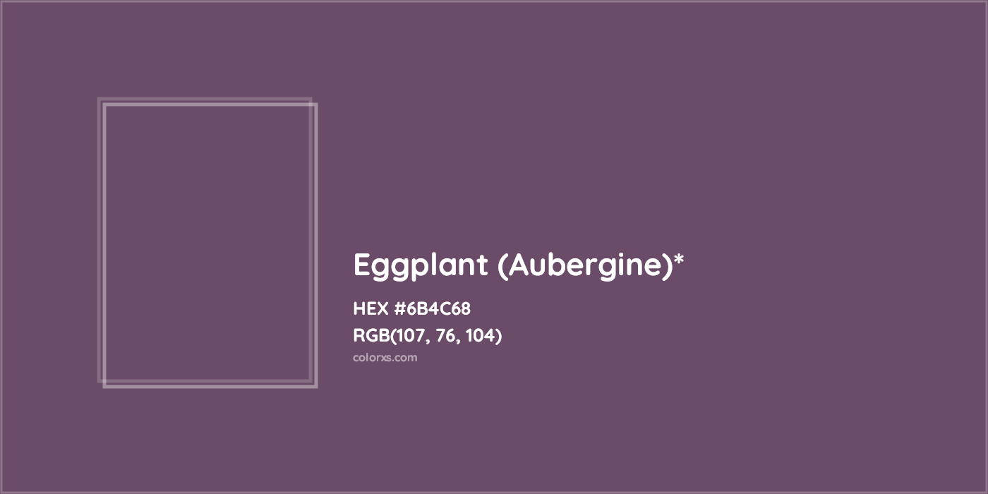 HEX #6B4C68 Color Name, Color Code, Palettes, Similar Paints, Images