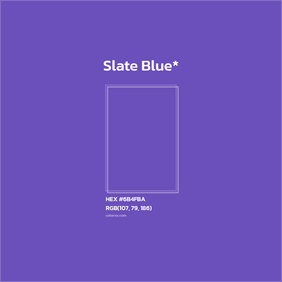 HEX #6B4FBA Color Name, Color Code, Palettes, Similar Paints, Images