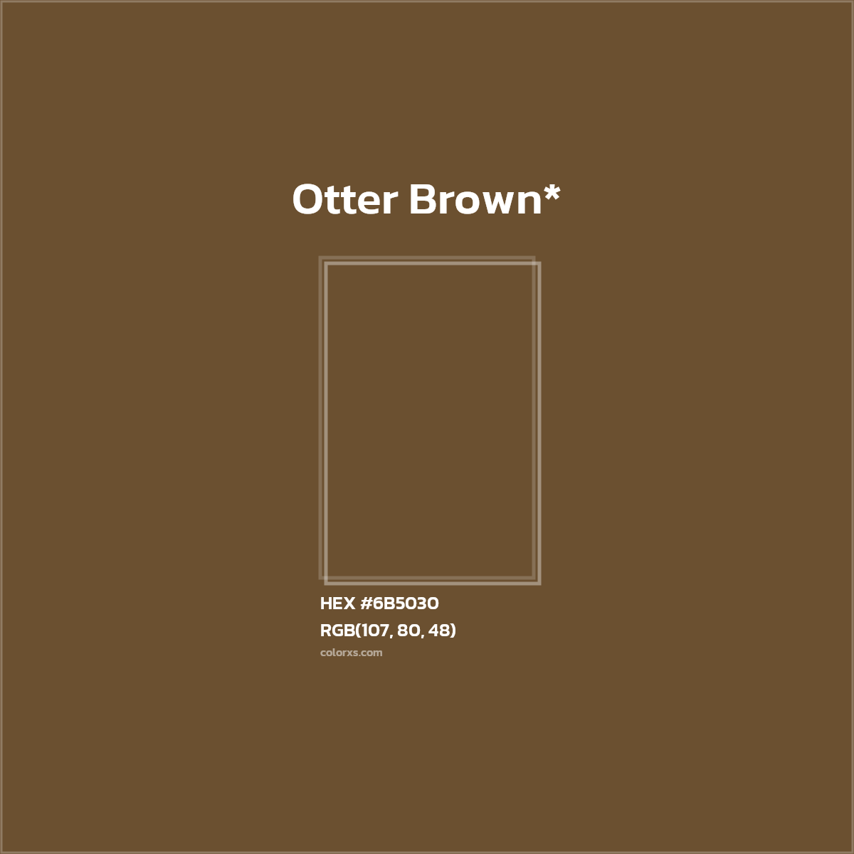 HEX #6B5030 Color Name, Color Code, Palettes, Similar Paints, Images