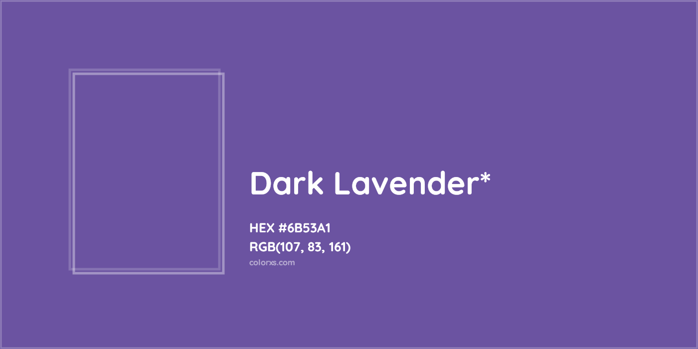 HEX #6B53A1 Color Name, Color Code, Palettes, Similar Paints, Images