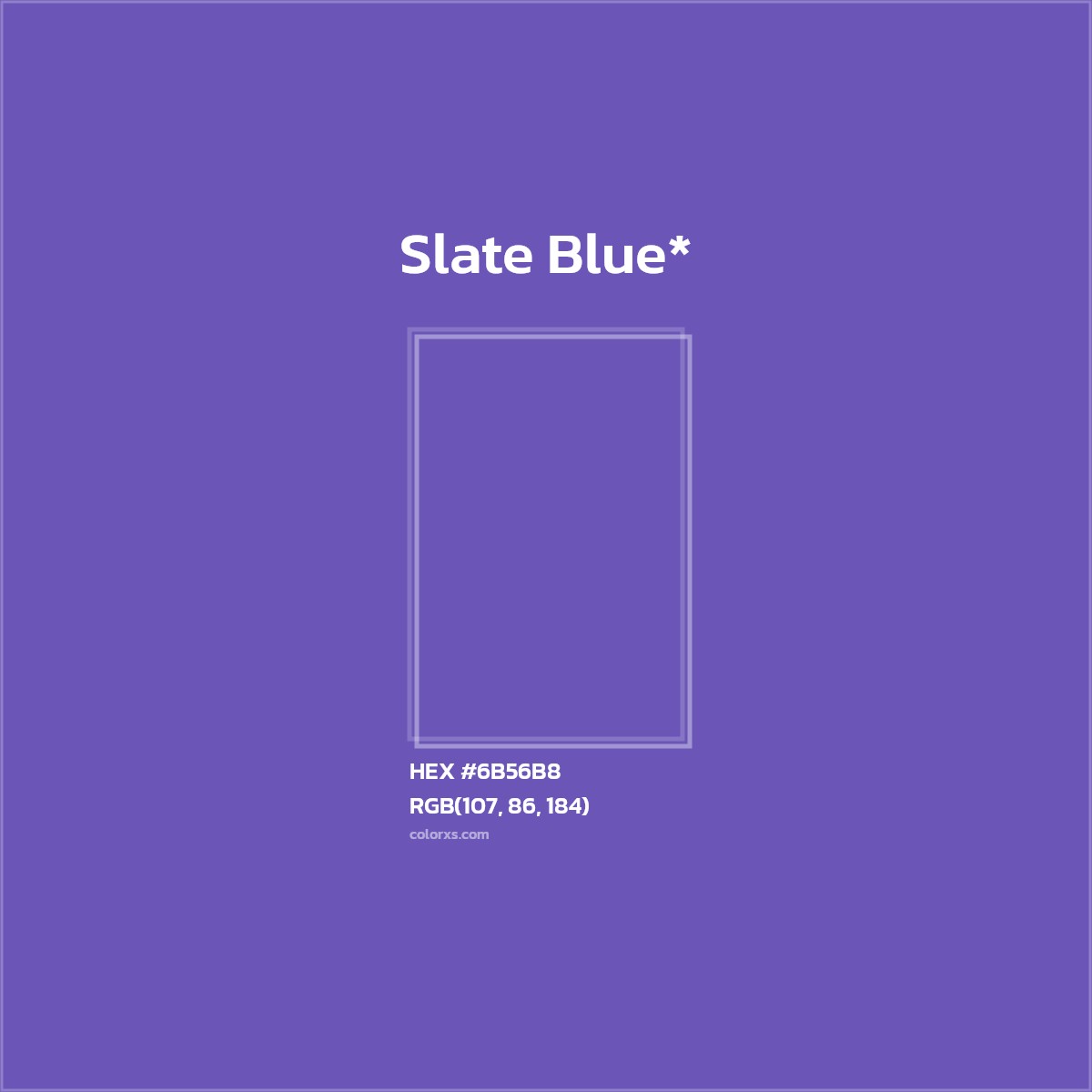 HEX #6B56B8 Color Name, Color Code, Palettes, Similar Paints, Images