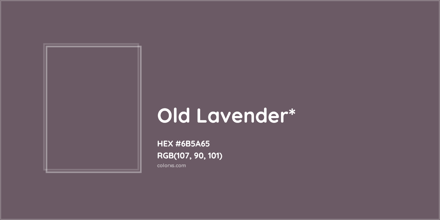 HEX #6B5A65 Color Name, Color Code, Palettes, Similar Paints, Images