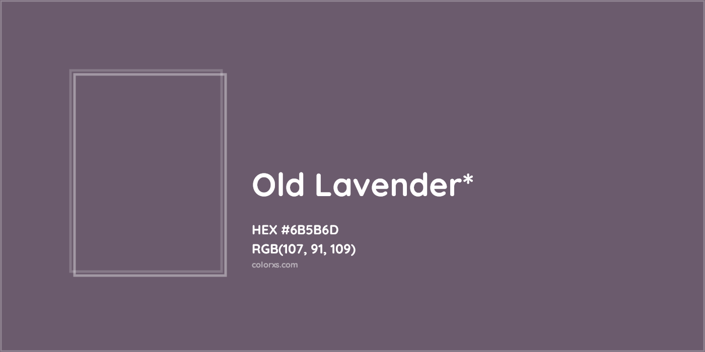HEX #6B5B6D Color Name, Color Code, Palettes, Similar Paints, Images
