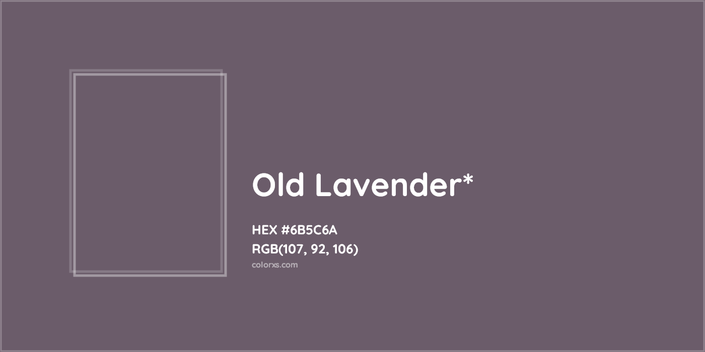 HEX #6B5C6A Color Name, Color Code, Palettes, Similar Paints, Images