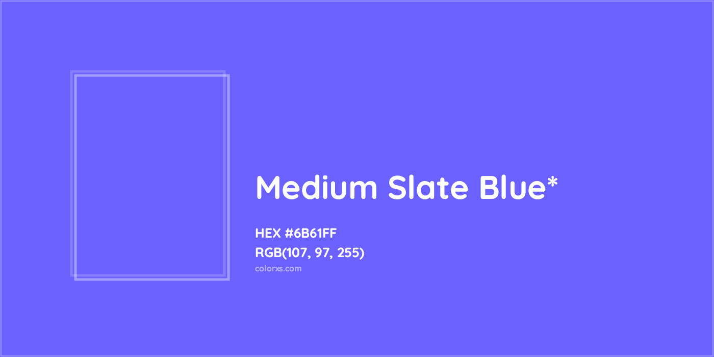 HEX #6B61FF Color Name, Color Code, Palettes, Similar Paints, Images