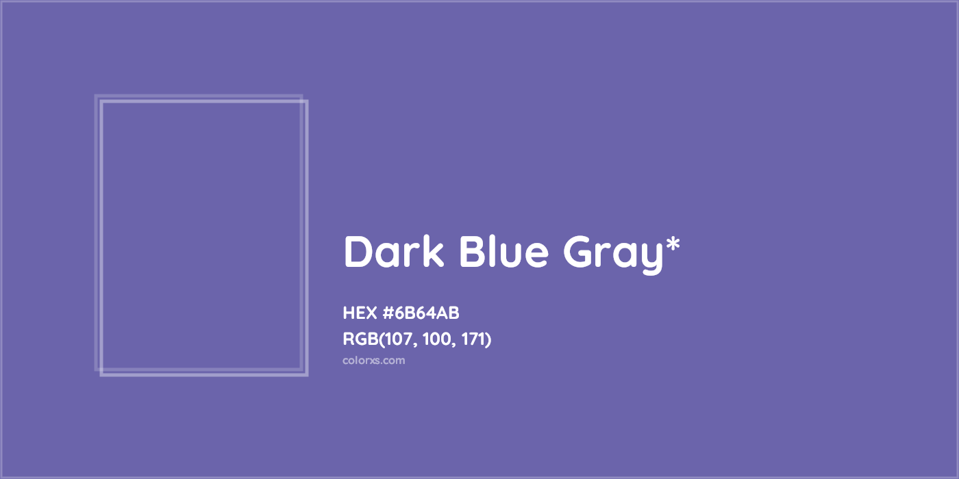HEX #6B64AB Color Name, Color Code, Palettes, Similar Paints, Images