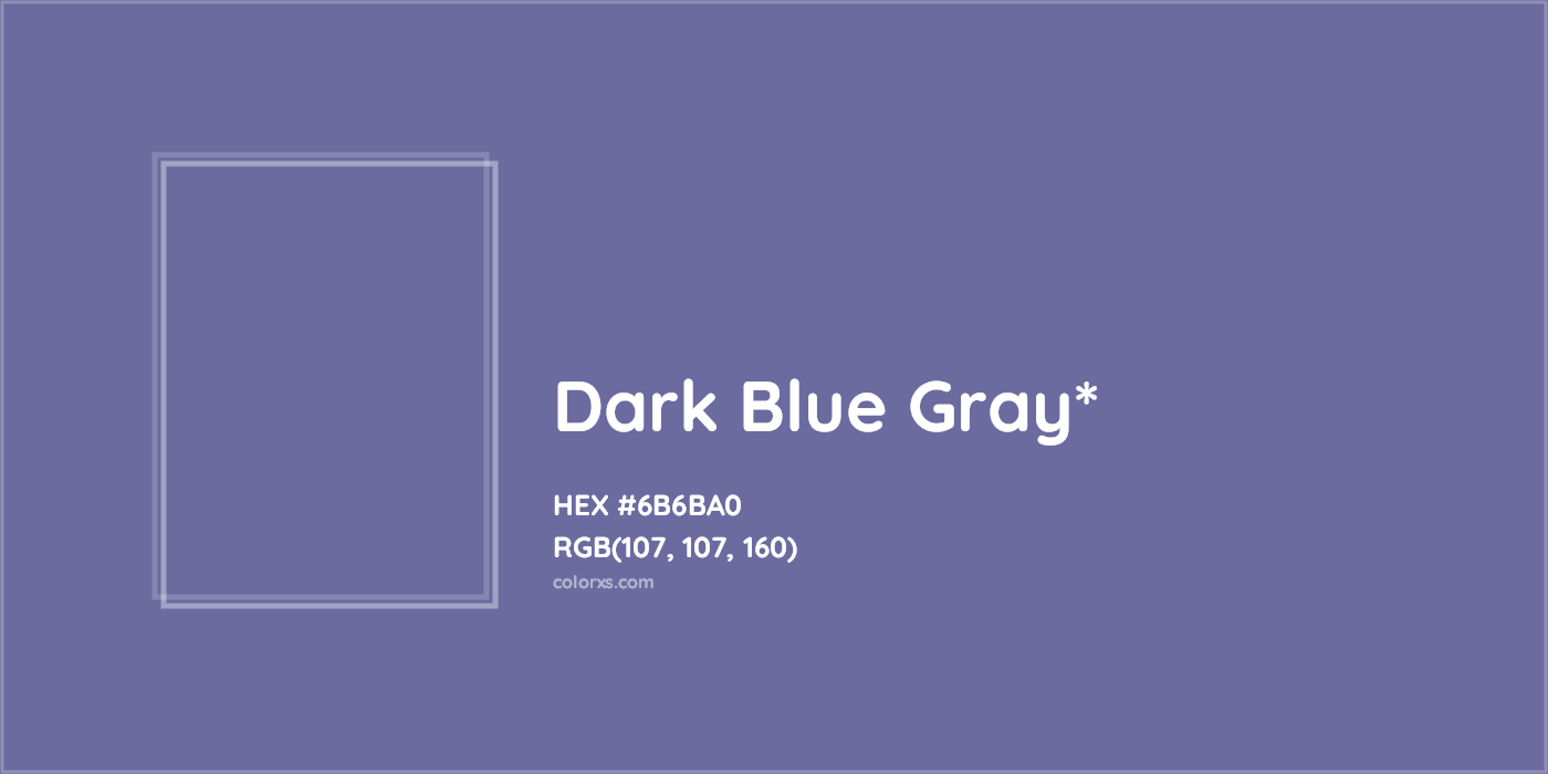 HEX #6B6BA0 Color Name, Color Code, Palettes, Similar Paints, Images