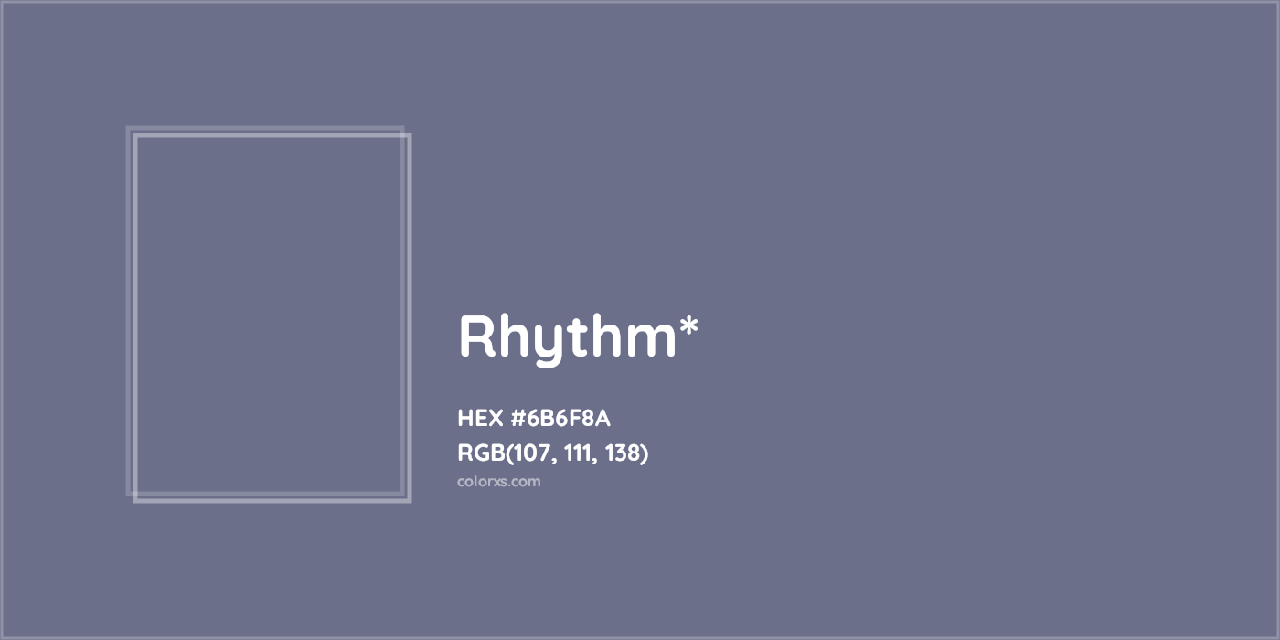 HEX #6B6F8A Color Name, Color Code, Palettes, Similar Paints, Images