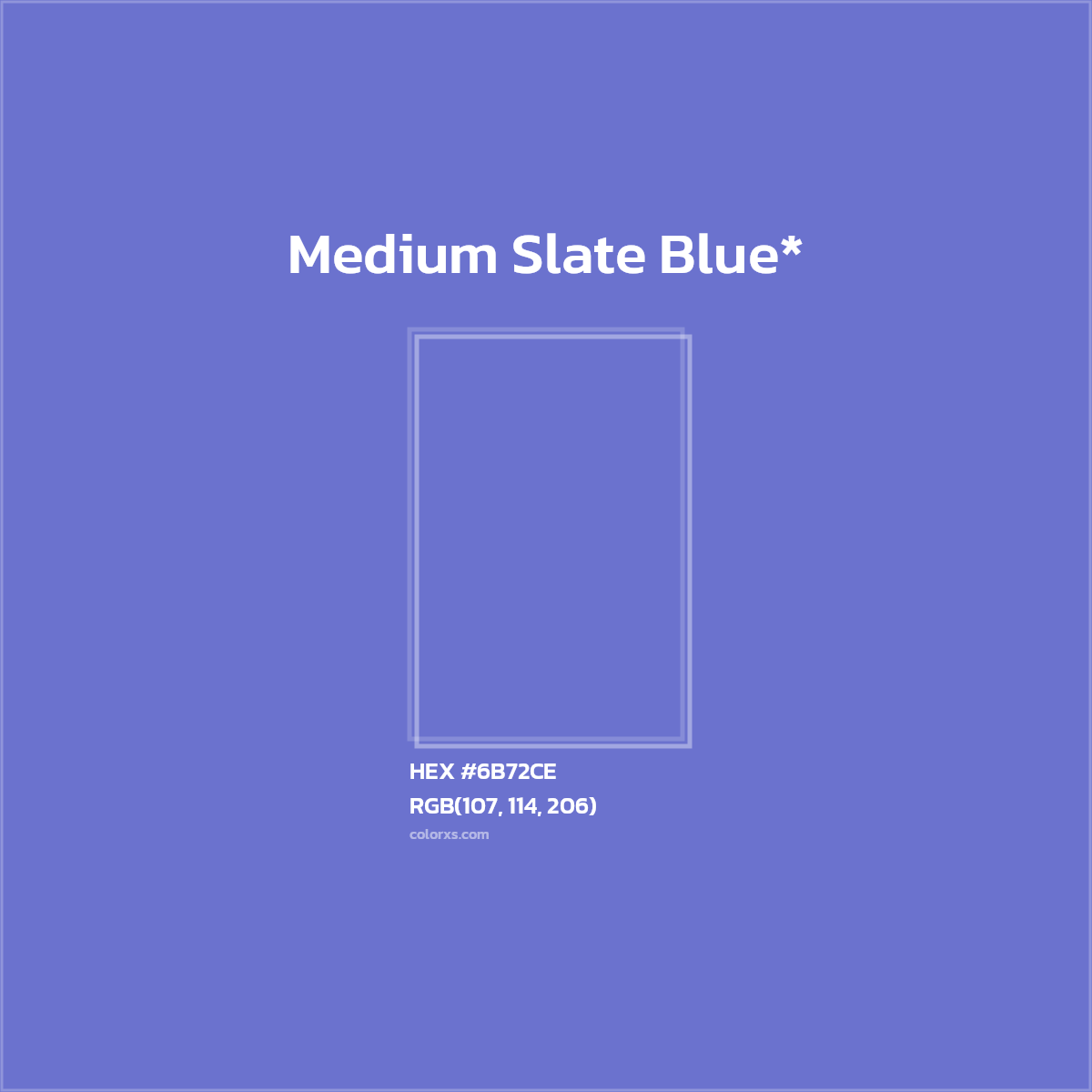 HEX #6B72CE Color Name, Color Code, Palettes, Similar Paints, Images