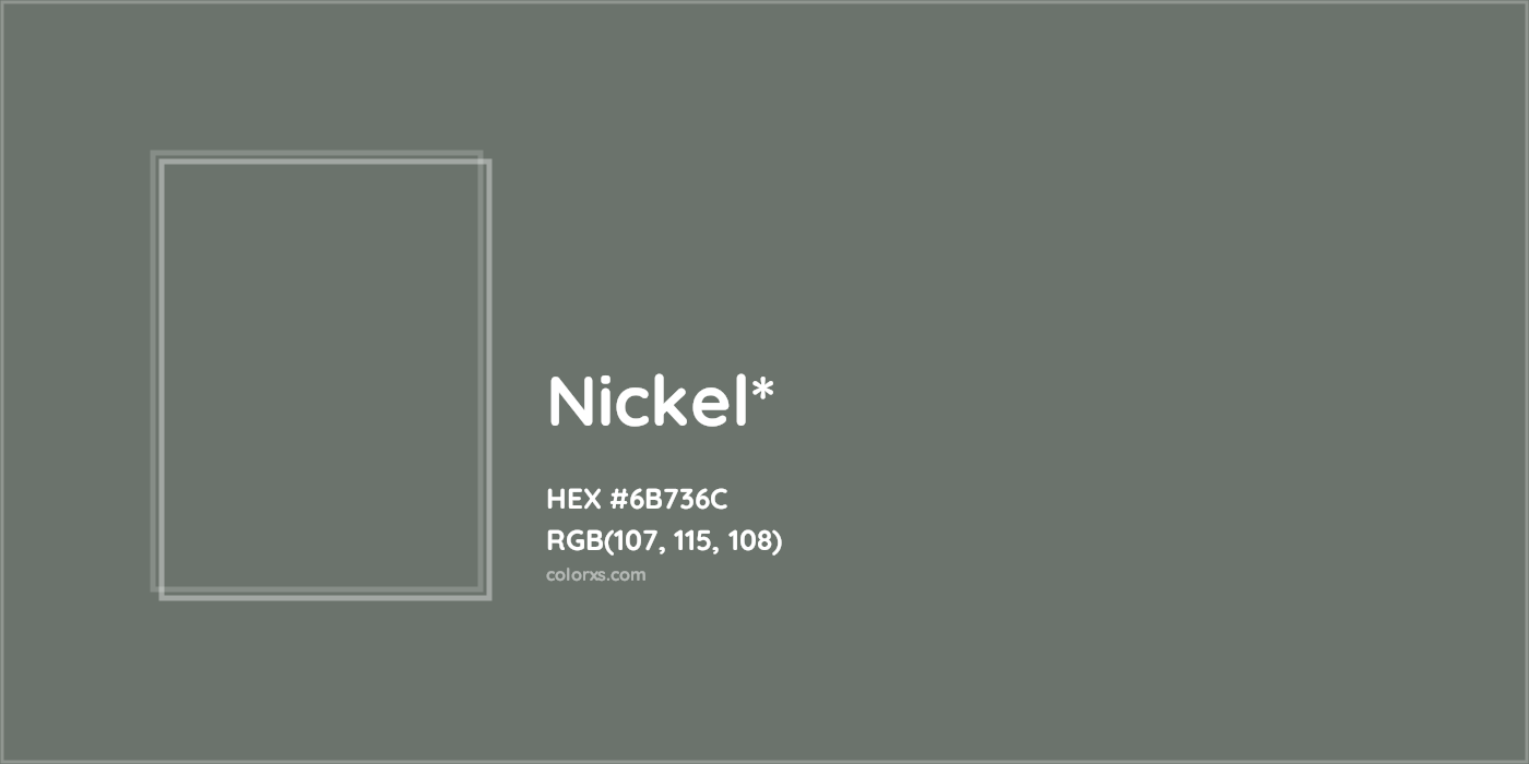 HEX #6B736C Color Name, Color Code, Palettes, Similar Paints, Images