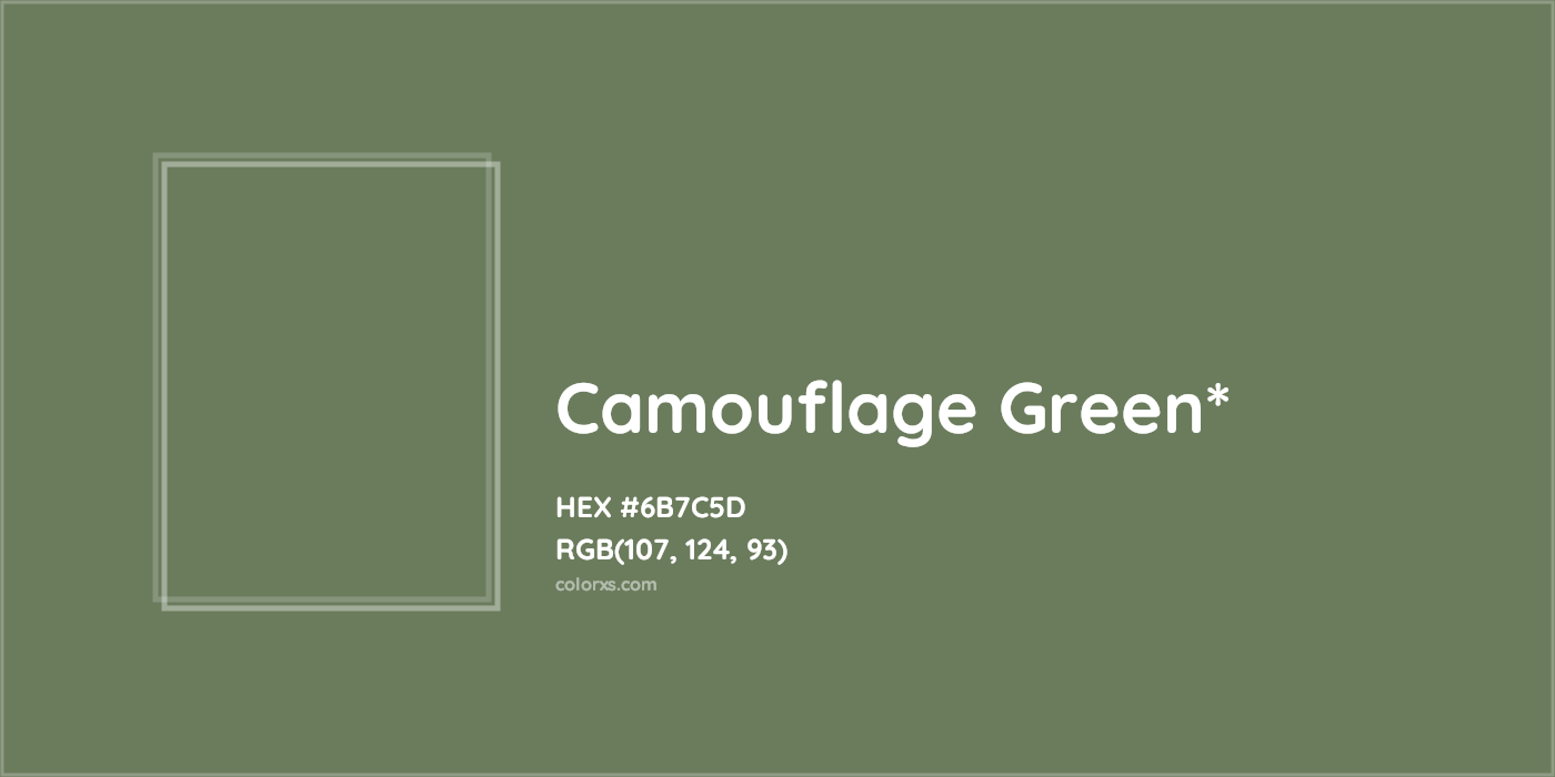 HEX #6B7C5D Color Name, Color Code, Palettes, Similar Paints, Images