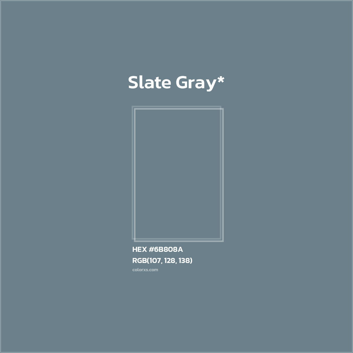 HEX #6B808A Color Name, Color Code, Palettes, Similar Paints, Images
