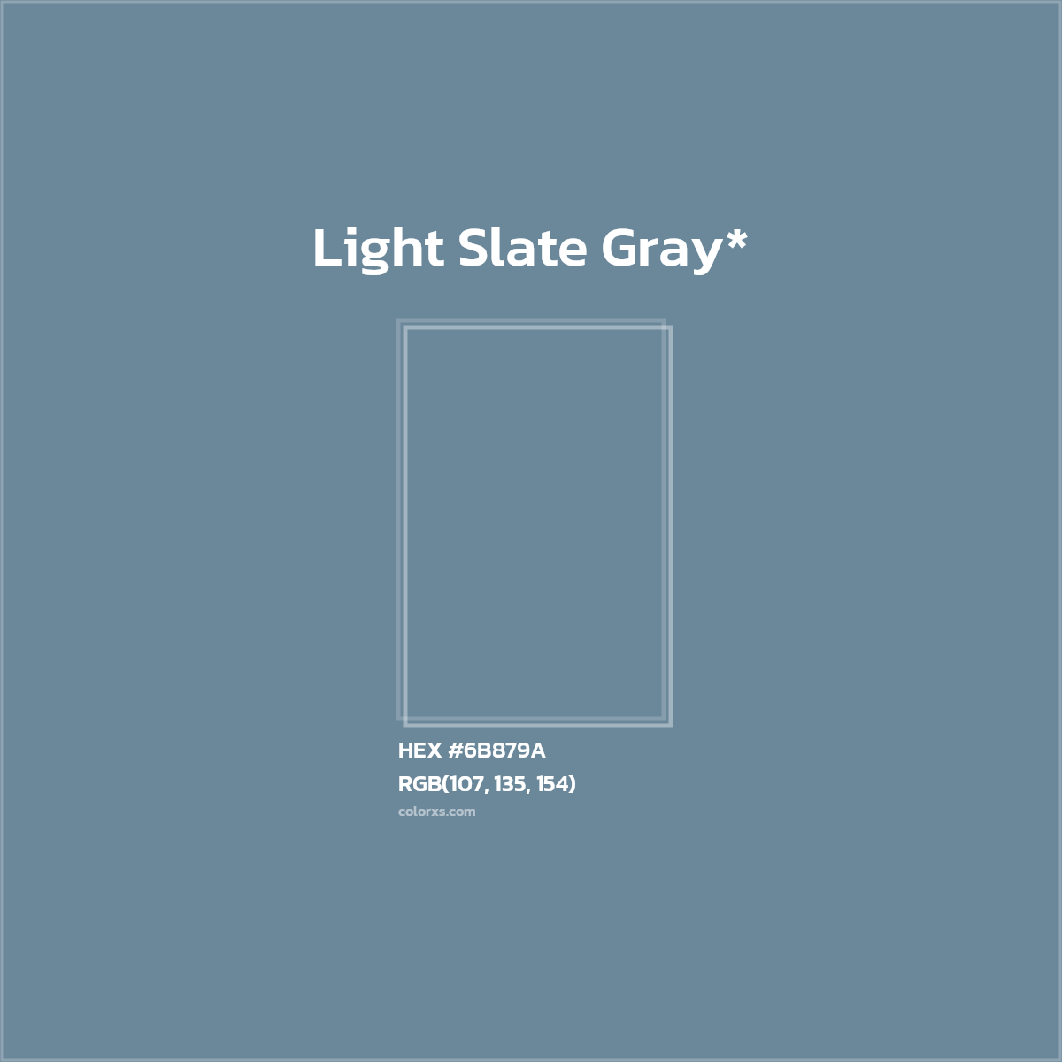 HEX #6B879A Color Name, Color Code, Palettes, Similar Paints, Images