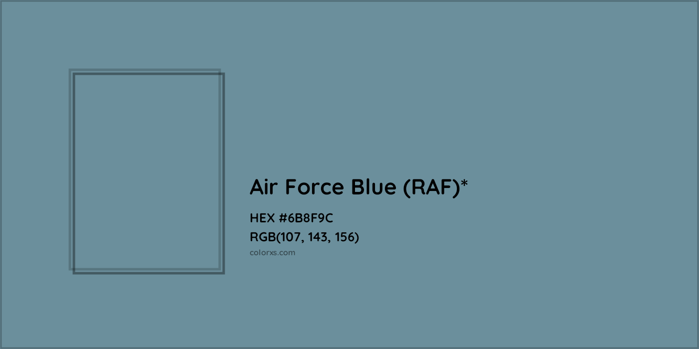 HEX #6B8F9C Color Name, Color Code, Palettes, Similar Paints, Images