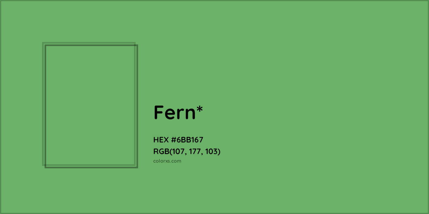 HEX #6BB167 Color Name, Color Code, Palettes, Similar Paints, Images