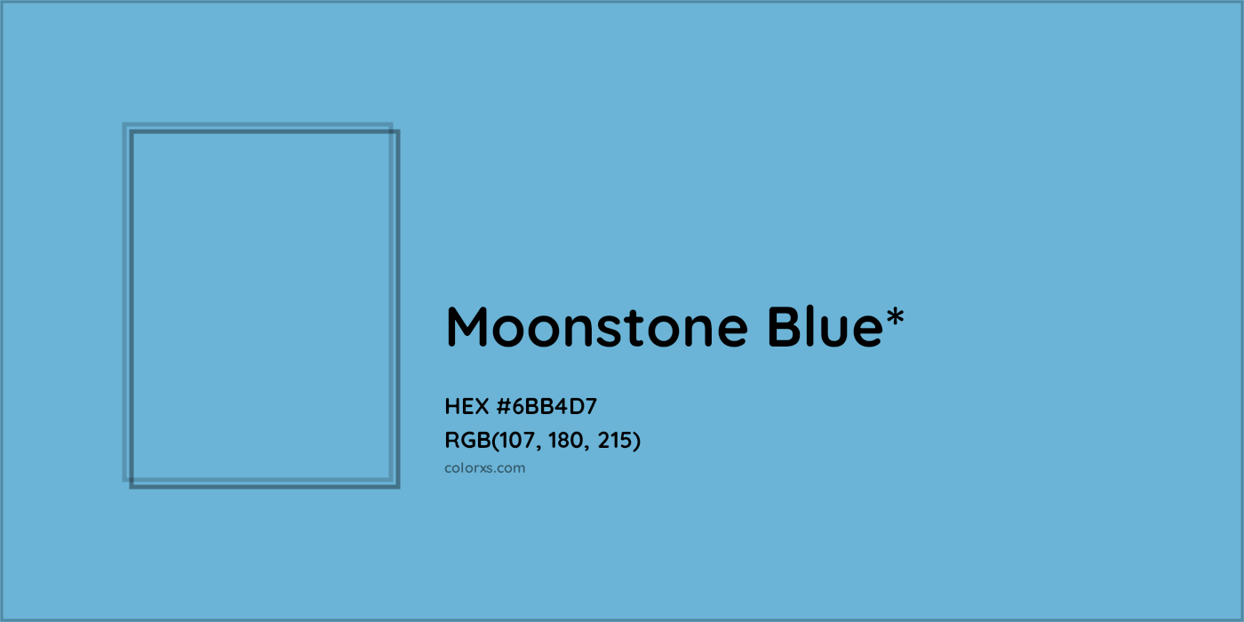 HEX #6BB4D7 Color Name, Color Code, Palettes, Similar Paints, Images