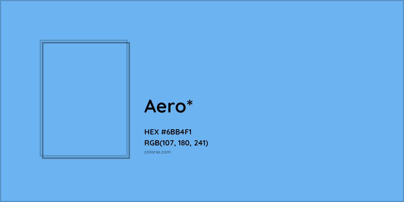 HEX #6BB4F1 Color Name, Color Code, Palettes, Similar Paints, Images