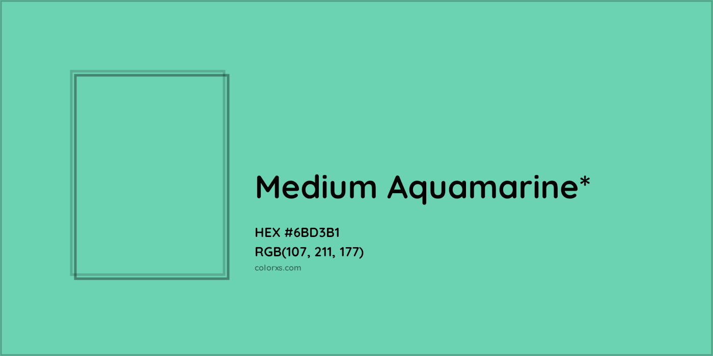 HEX #6BD3B1 Color Name, Color Code, Palettes, Similar Paints, Images
