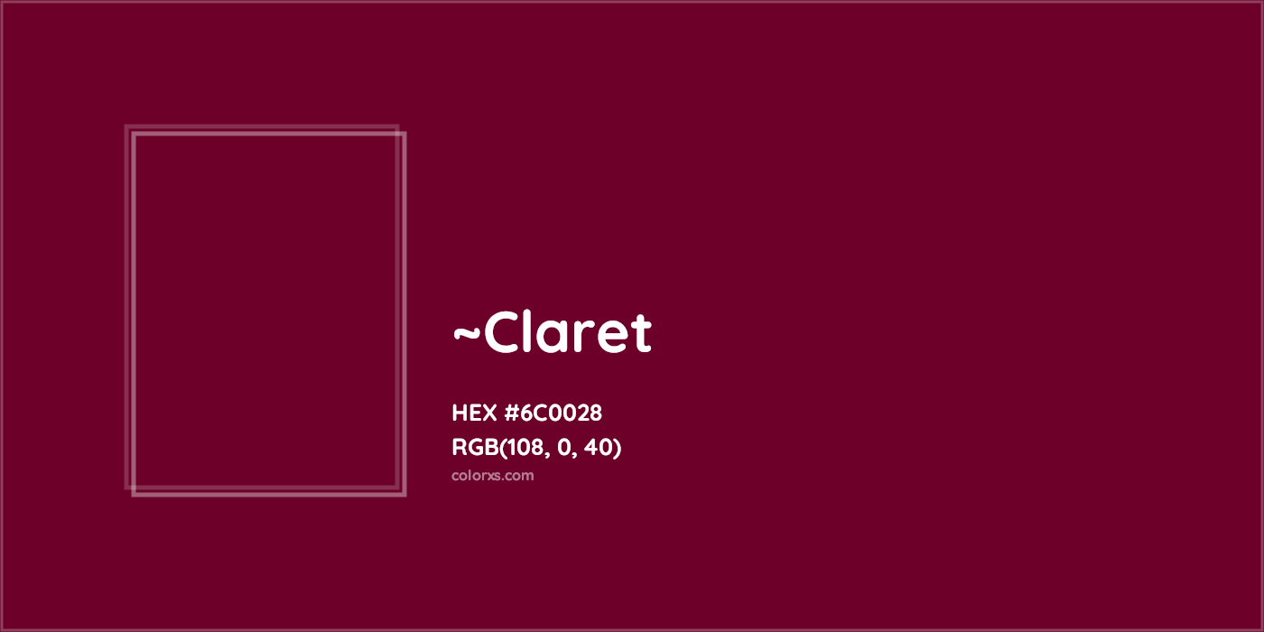 HEX #6C0028 Color Name, Color Code, Palettes, Similar Paints, Images