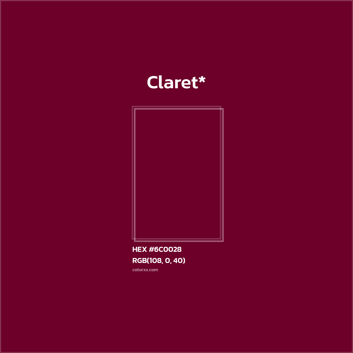 HEX #6C0028 Color Name, Color Code, Palettes, Similar Paints, Images