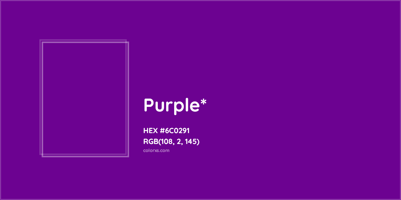 HEX #6C0291 Color Name, Color Code, Palettes, Similar Paints, Images