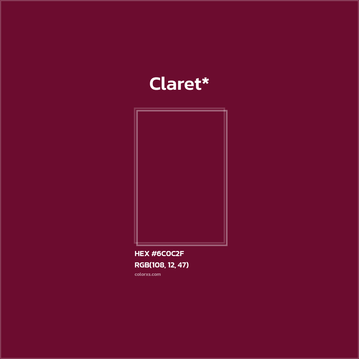 HEX #6C0C2F Color Name, Color Code, Palettes, Similar Paints, Images