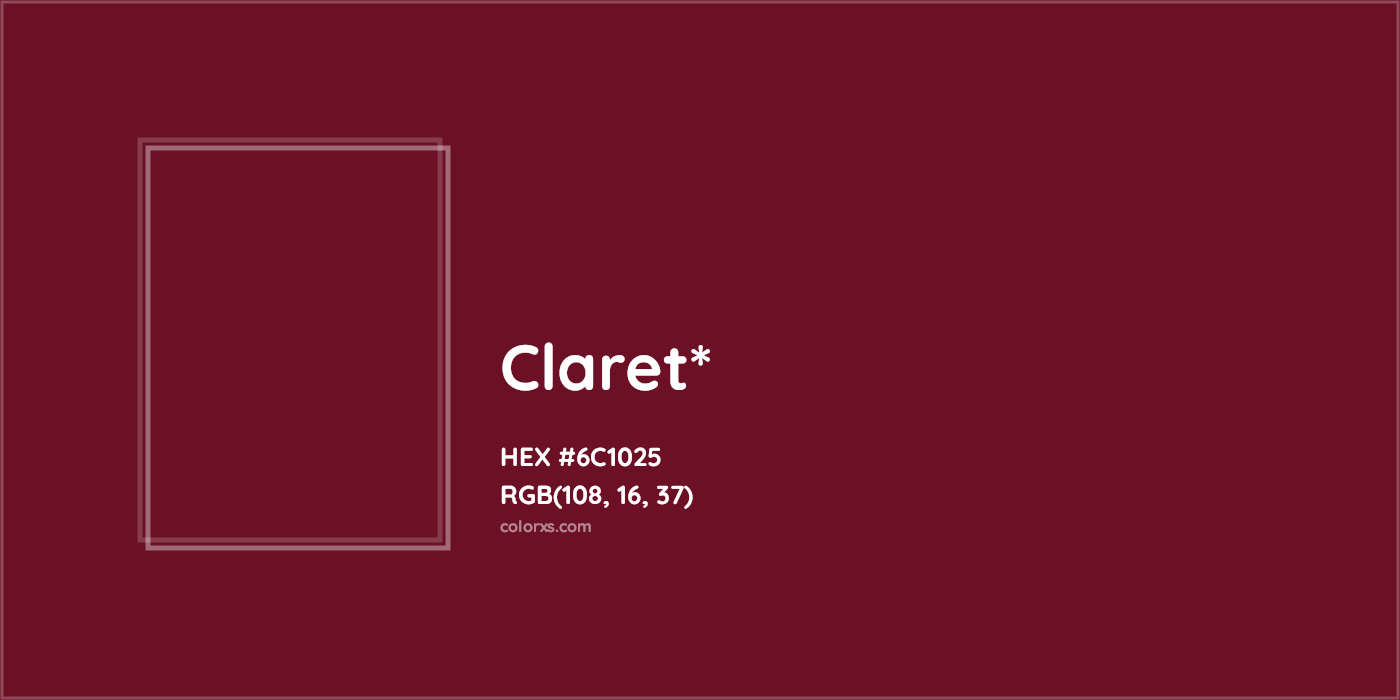 HEX #6C1025 Color Name, Color Code, Palettes, Similar Paints, Images